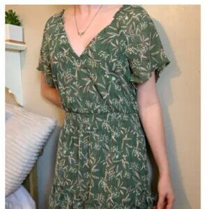 Short Sleeve Floral Dress